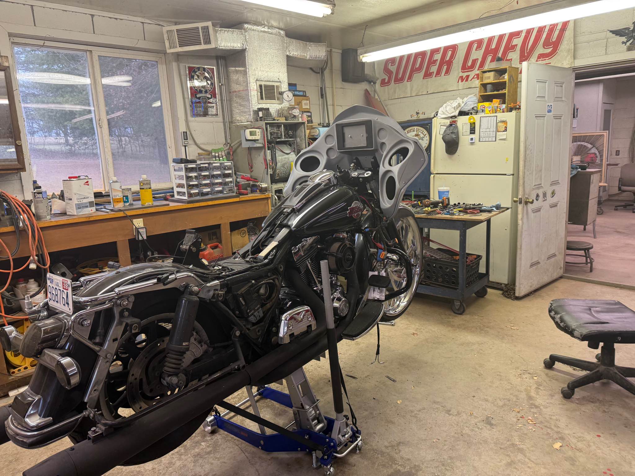 Harley Davidson Road Glide inner and outer fairing. - Motorcycles ...