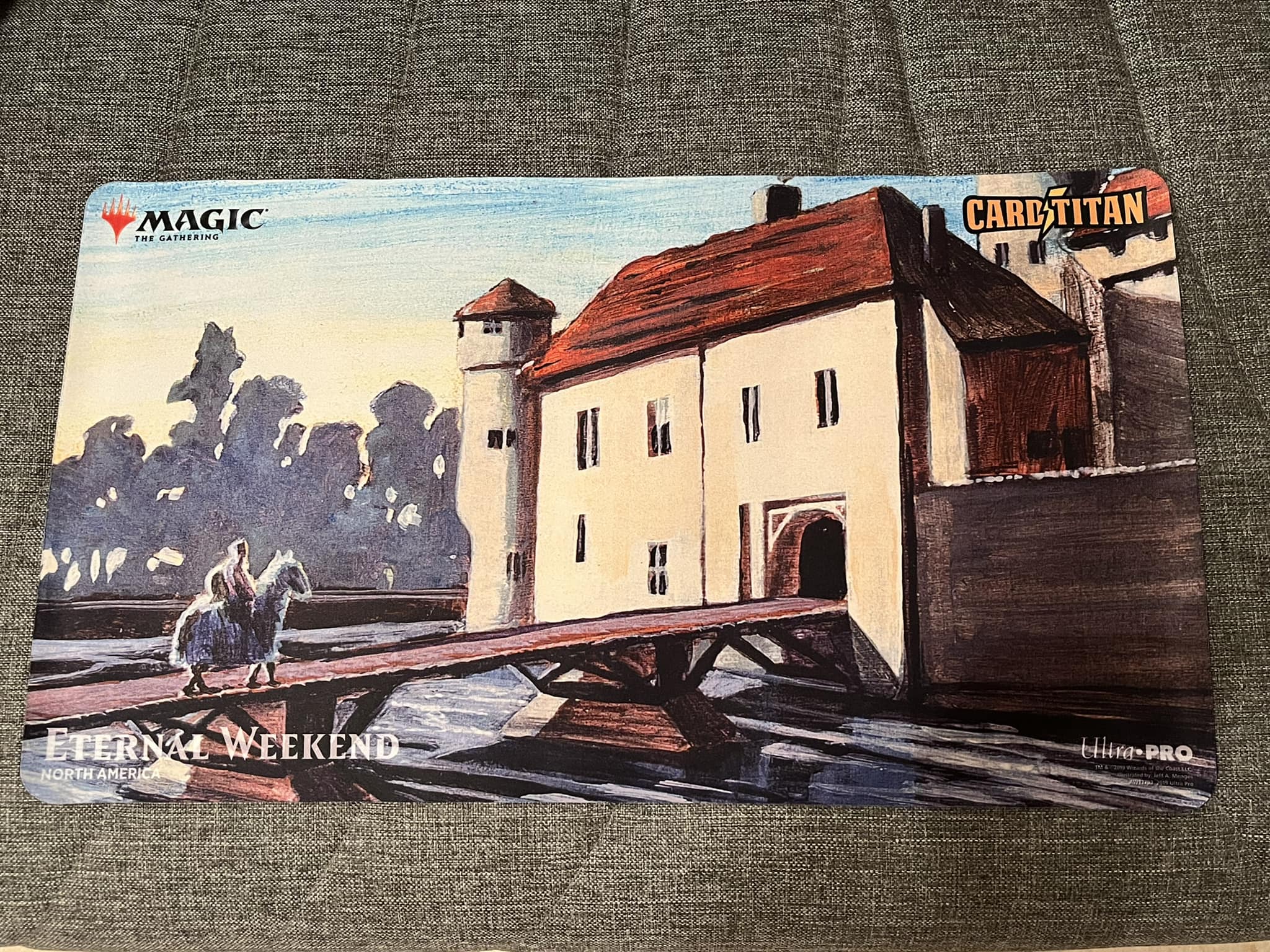 Trade Eternal Weekend psychic frog playmat for SLd Amulet of Vigor