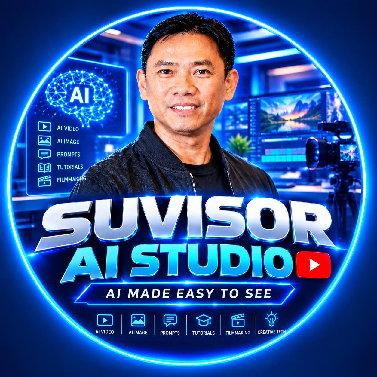CREATE MY OWN AI AVATAR Using Holographic Technology From Real Photo to ...