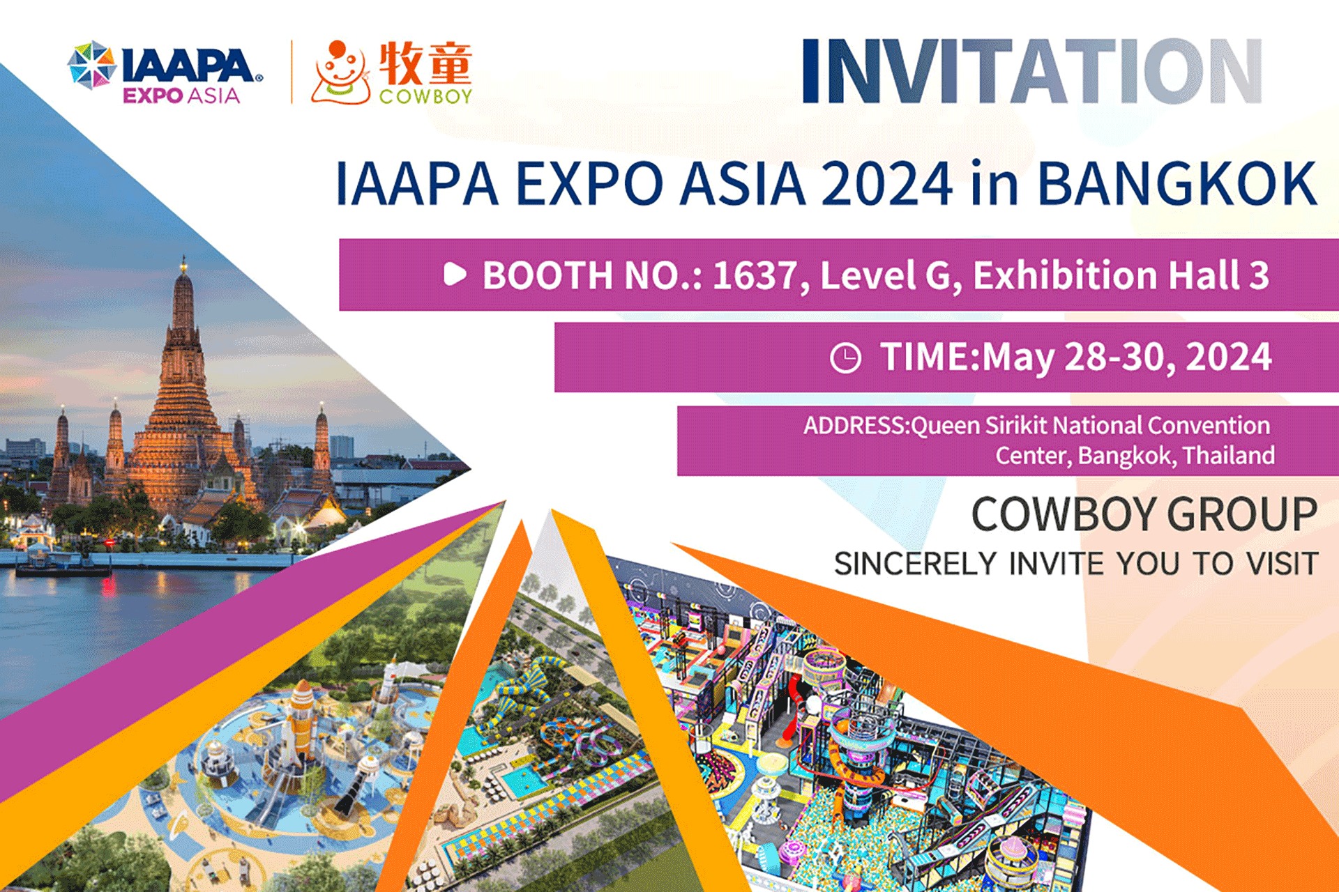 The IAAPA Expo Asia 2024 in... - Cowboy Water Park Design