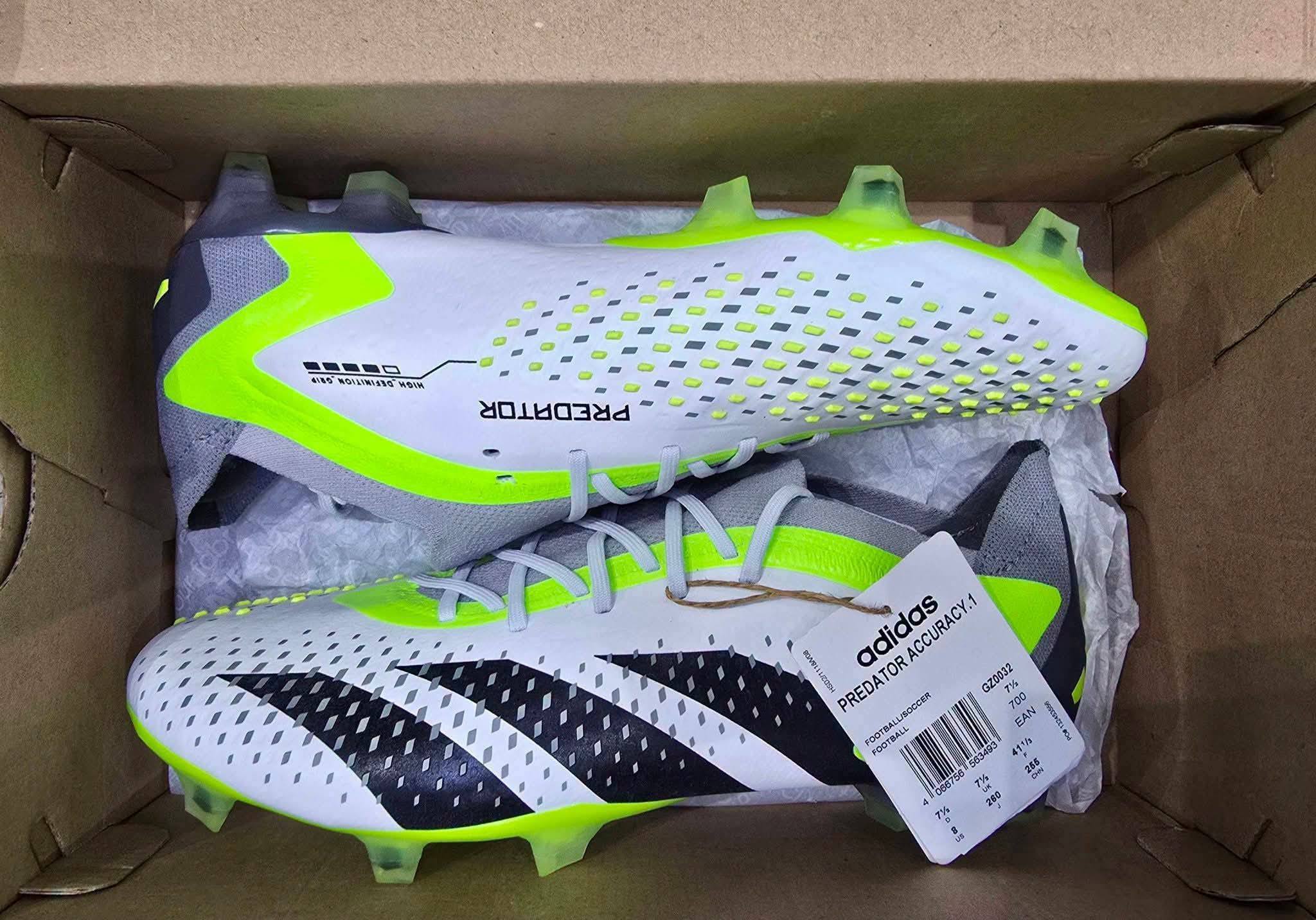 Adidas predator accuracy .1 ( TOP ) ราคา : 8,500 #โปรโมชั่น