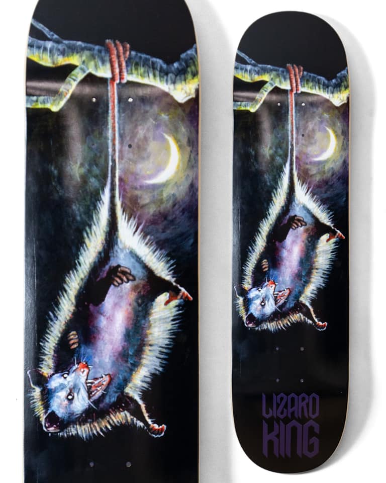 New Lizard King “Possum” 8.0 x 31.5 Pro Model deck out now in
