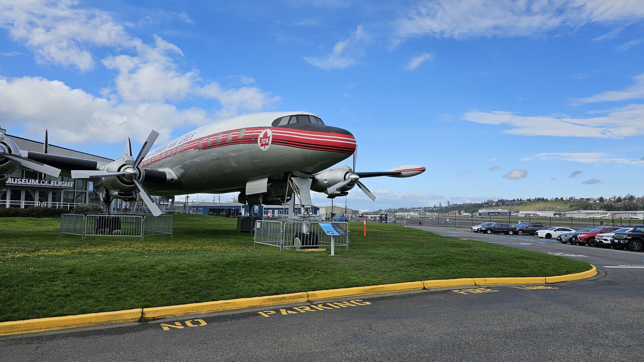 Lockheed L-1049G Super Constellation at The Museum of Flight in