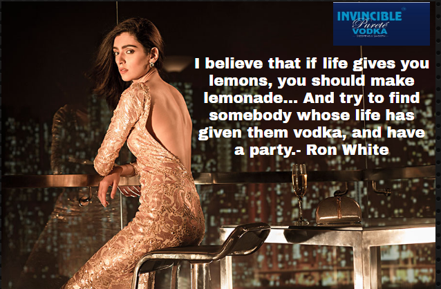 Club Invincible quote - I believe that... - Invincible Vodka