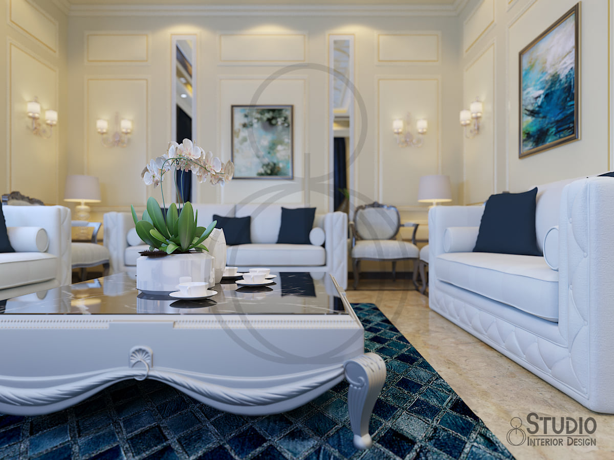 Studio O8 - Classic Majlis - Ksa Designed and visualized...
