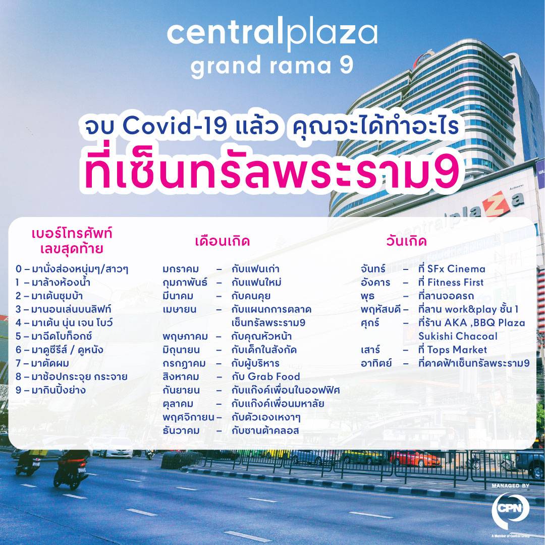 Central Rama 9 - 😁 ไม่เจอกันตั้งนาน มาเล่นกันเถอะ... | Facebook
