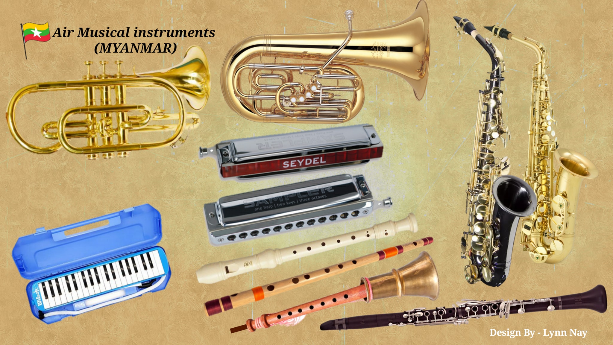 Harmonica & Air Musical Instruments In Myanmar | Facebook