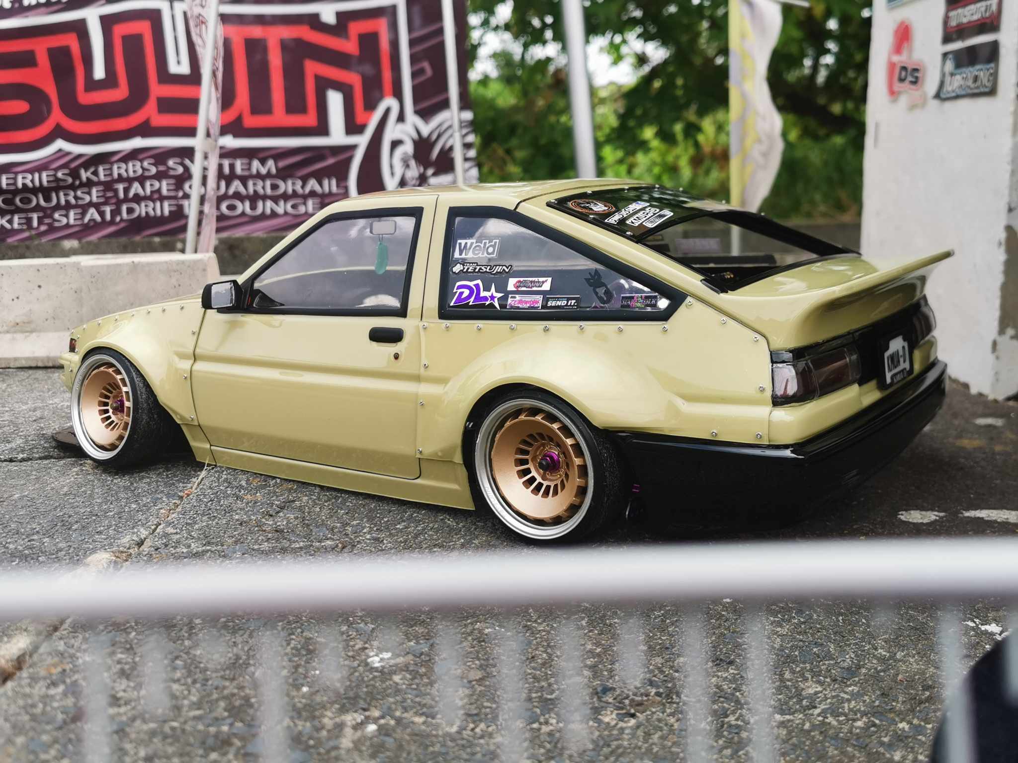 ワーク WORK SRS SCHWERT REGNITZ AE86 トレノ Super-G R/C Drift 