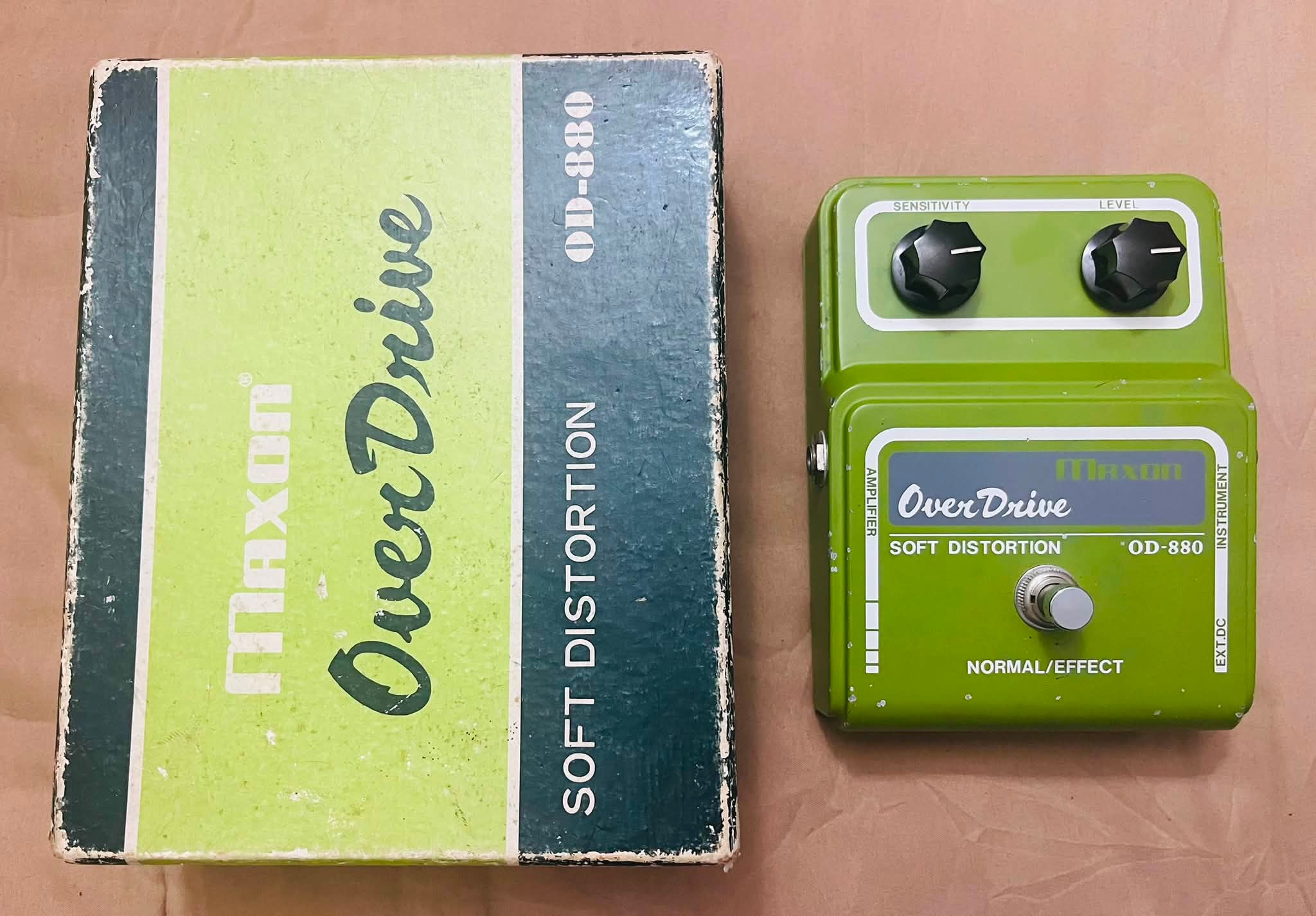 Maxon overdrive soft distortion OD-880 original 1976
