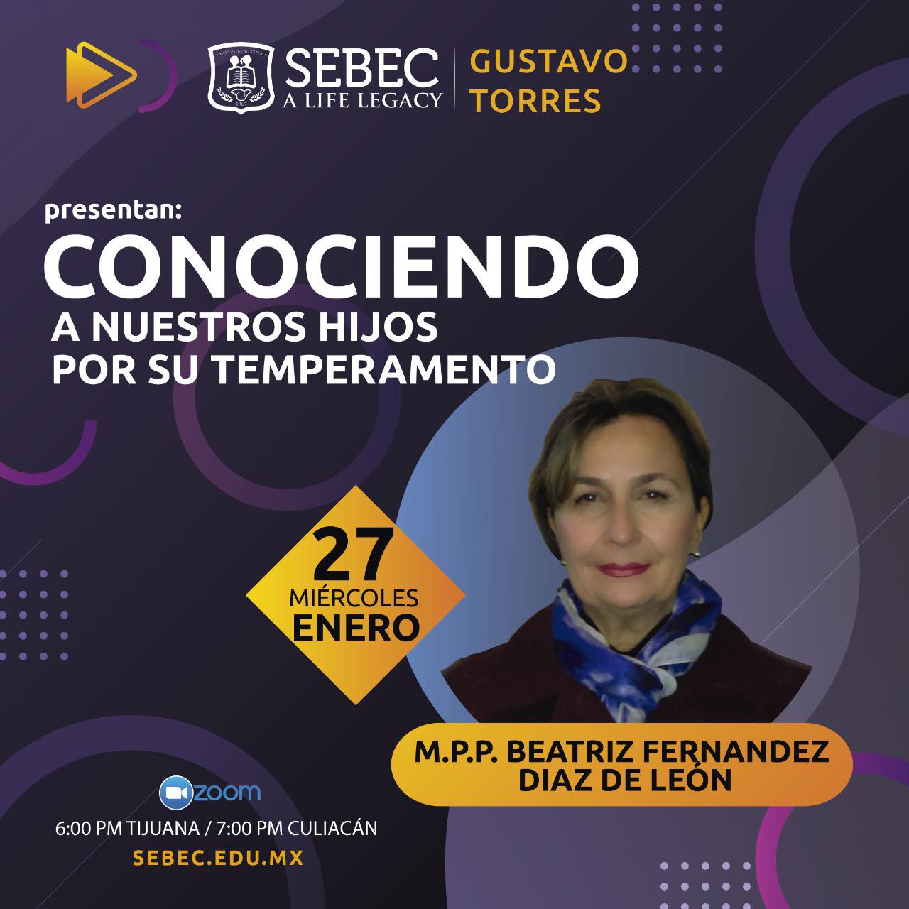 SEBEC te invita “Conociendo a... - Colegio SEBEC Tijuana