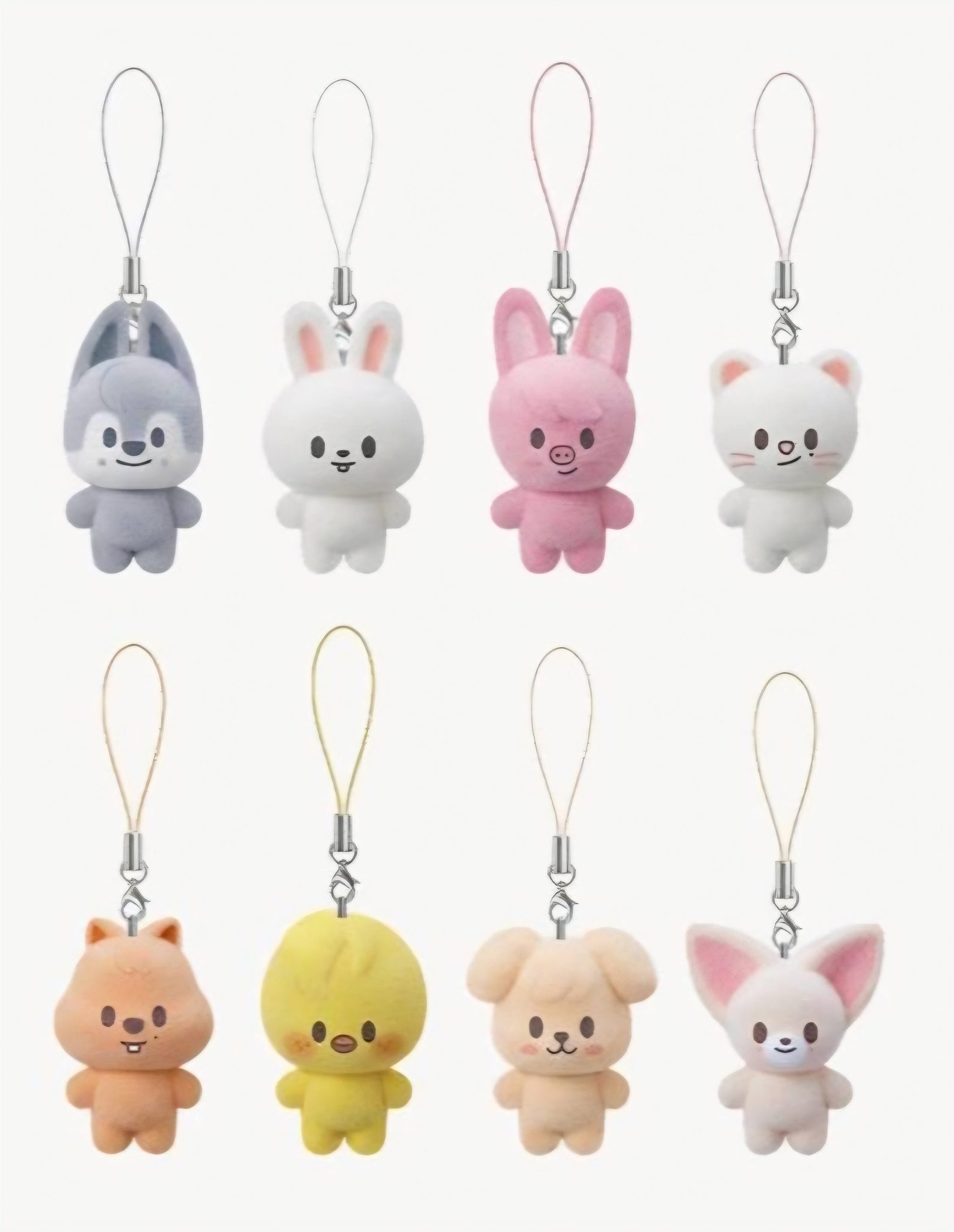 Stray Kids Skzoo secret mini charm trade: Han Quokka, Puppy.M for