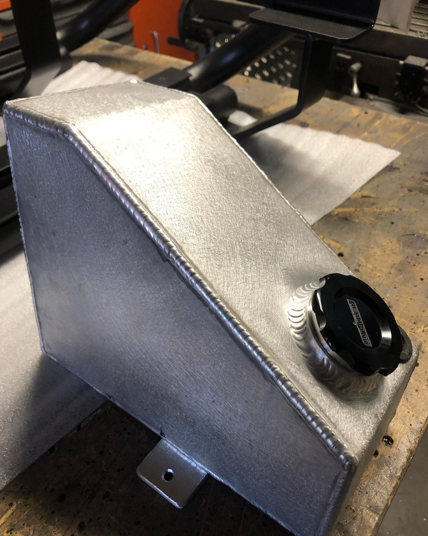 Superior Weld - Custom radiator overflow tank for a...