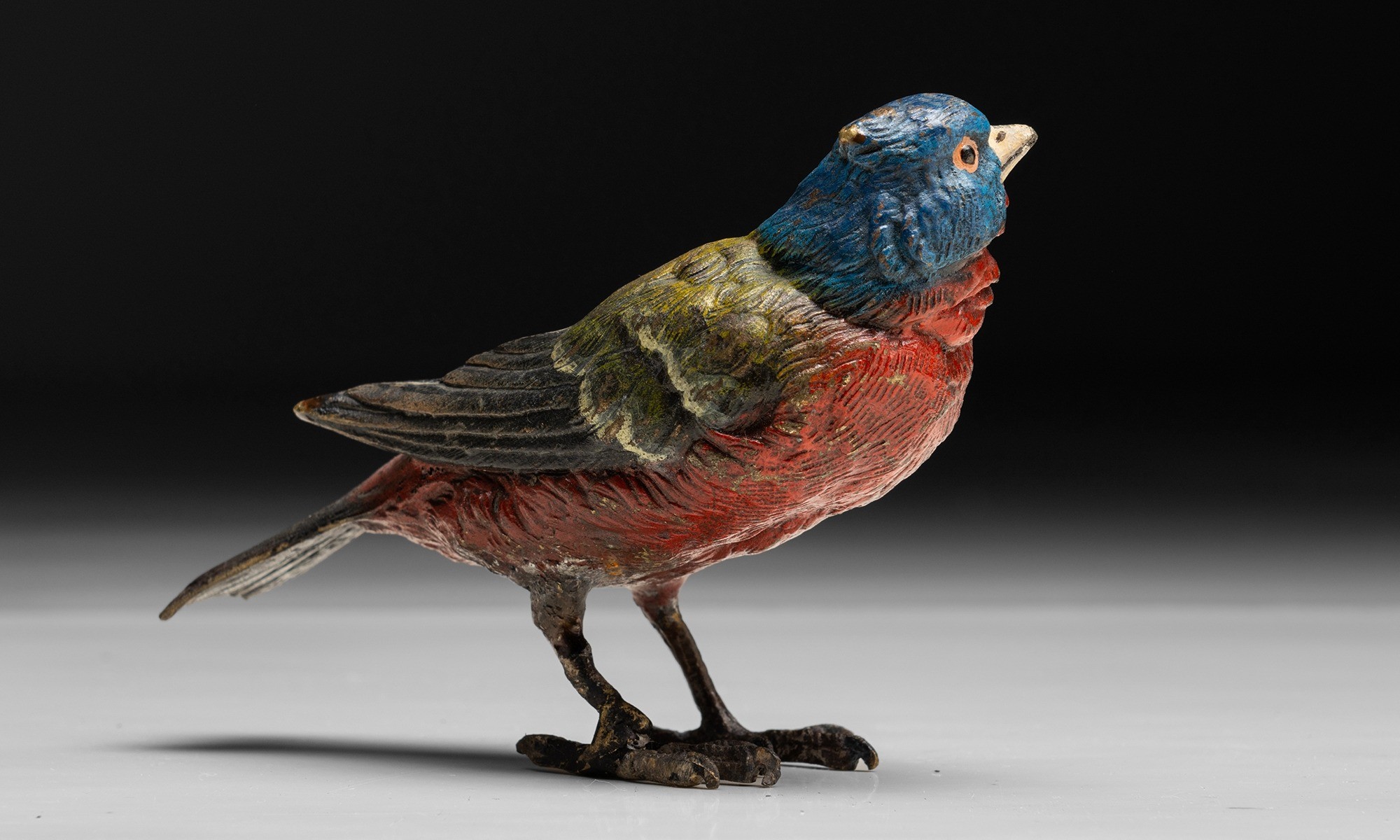 Vienna bronze bird figurines from late 19th or early 20th century