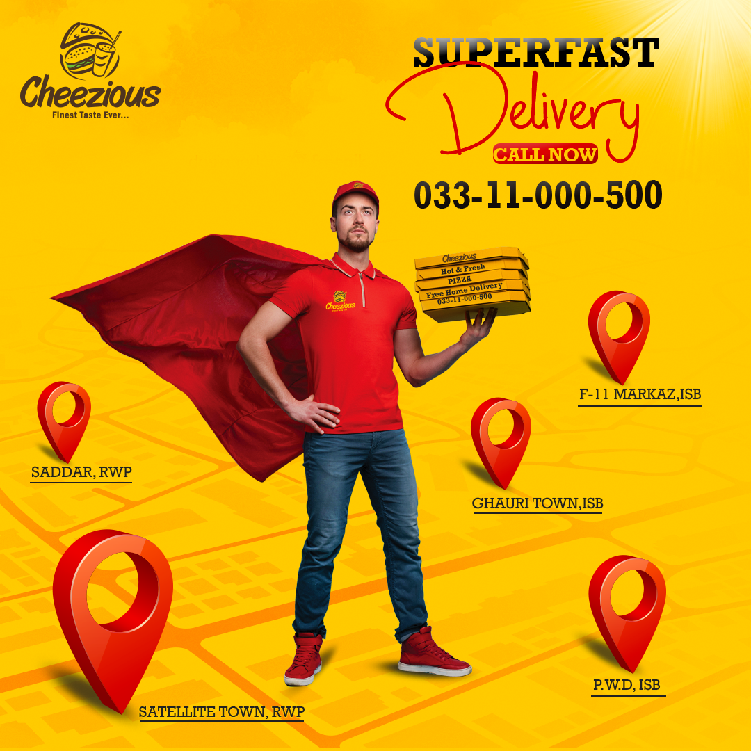 Cheezious - No need to wait for long hours when our super...