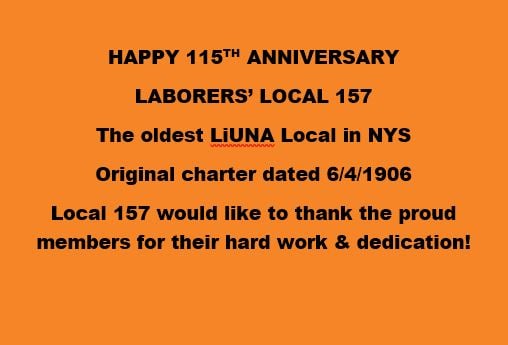 On this day in LIUNA... - New York State Laborers' Tri-Funds