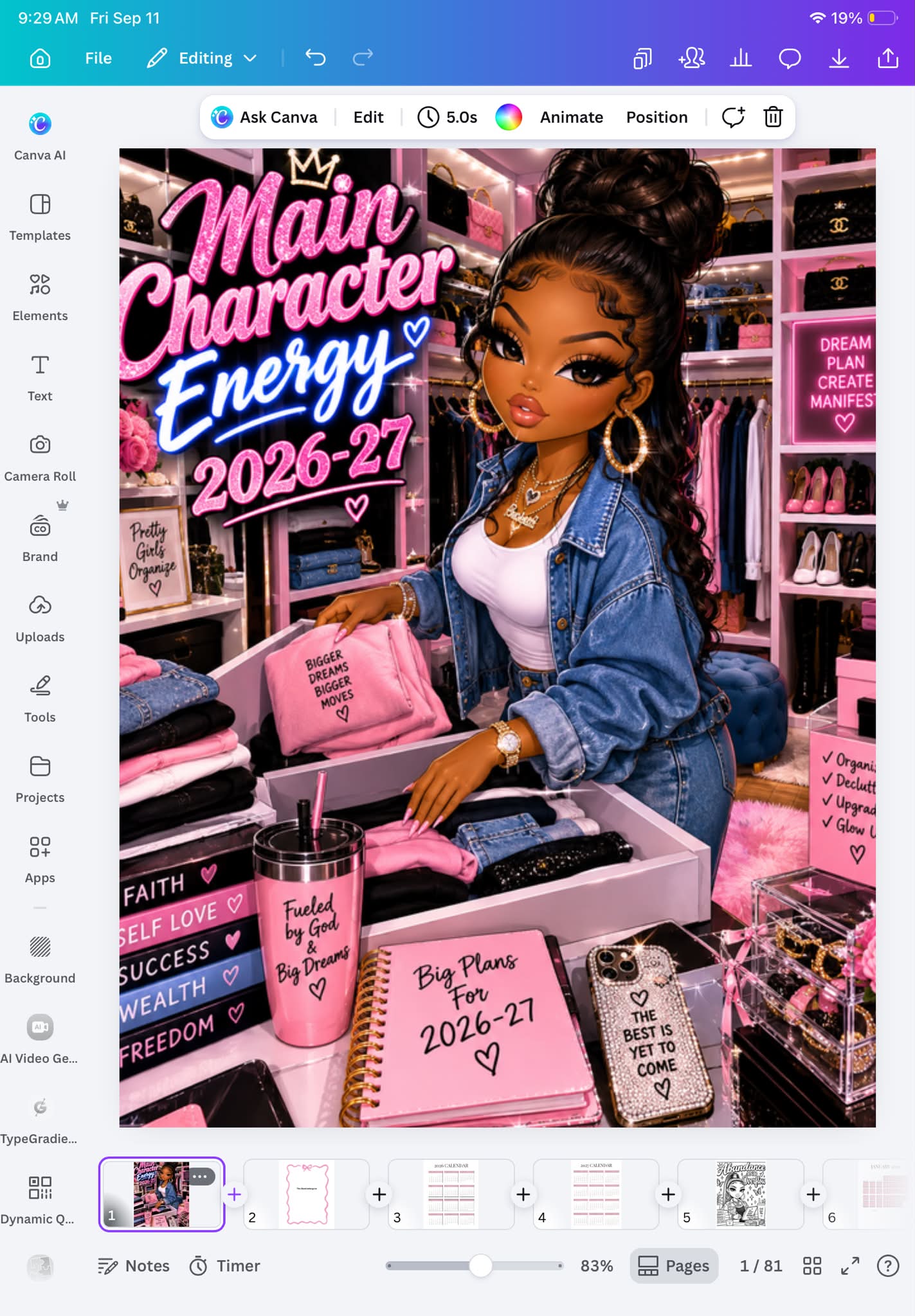 Free 2026-27 planner with coloring and activity pages