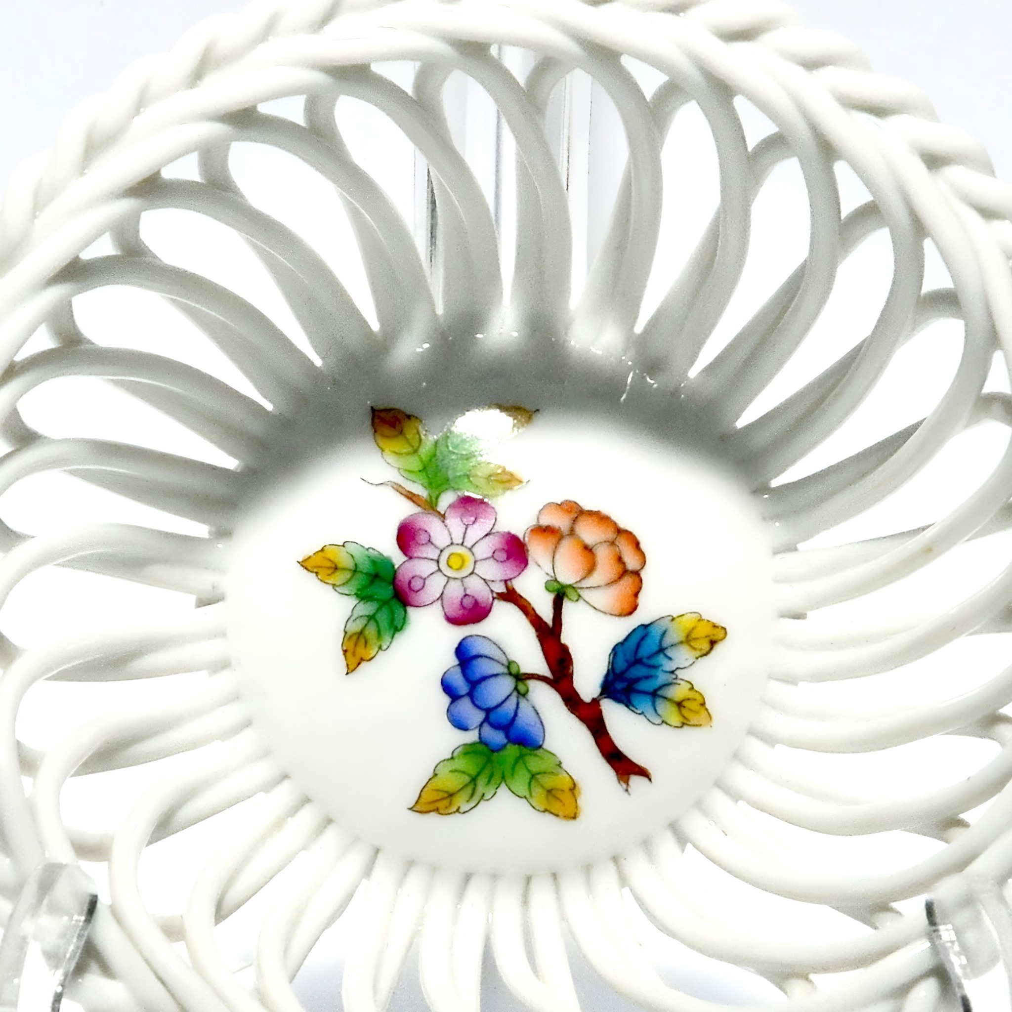 Hand-painted Herend porcelain from Hungary. Many patterns, many