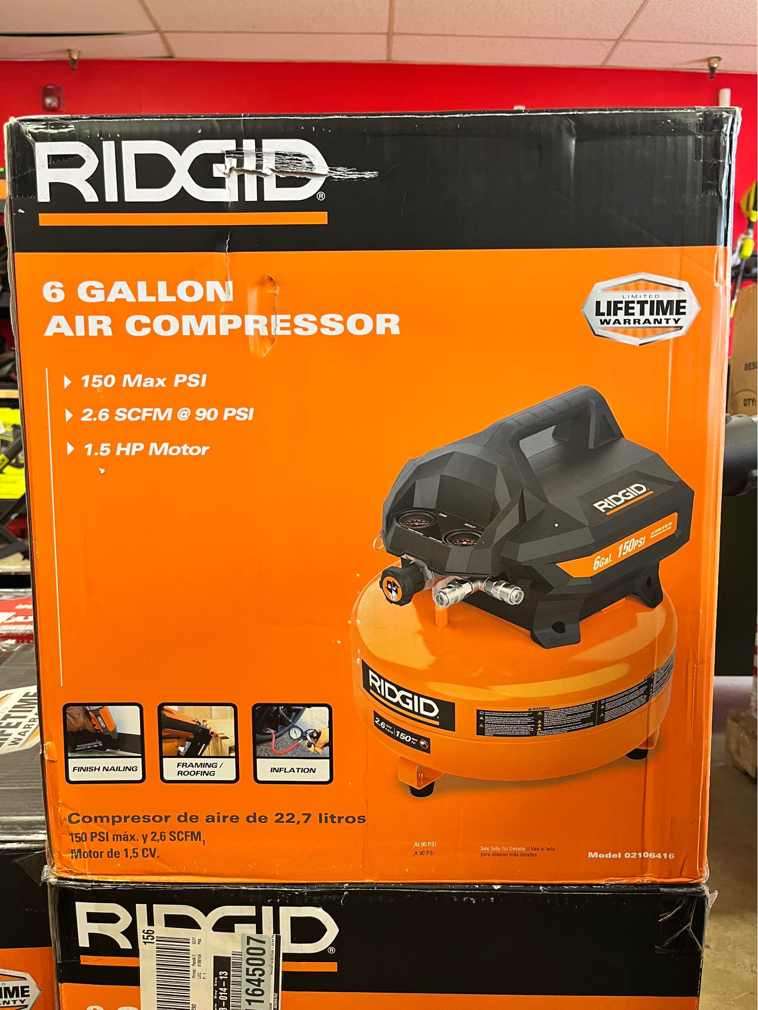 Sitemapcdatahttpswuwkniqoocomridgid 6 Gallon Air Compressor Review