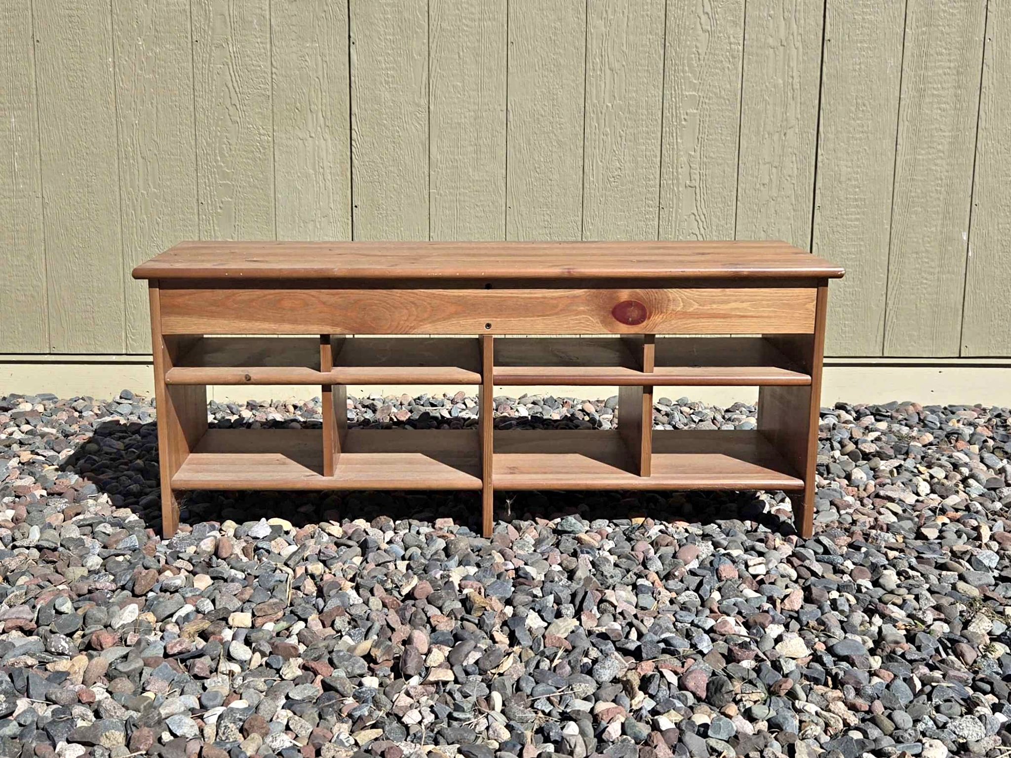 IKEA Leksvik bench w/ cubbies - Benches - Medina, Minnesota | Facebook ...