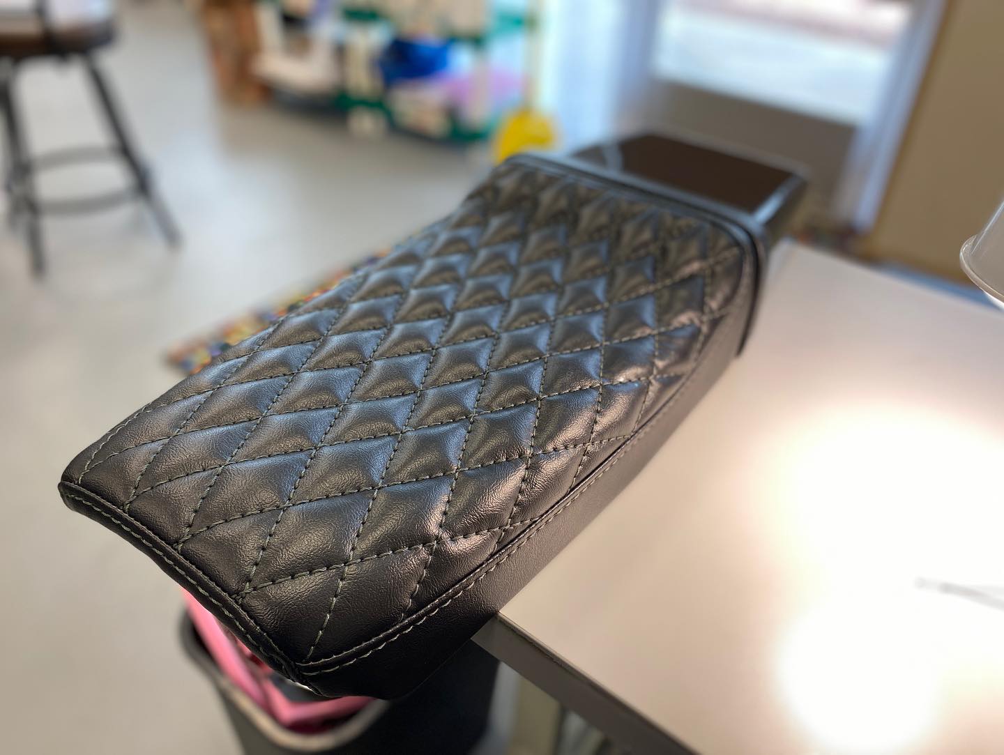 Tuffside - Our LowBack cafe racer seat finished in black...