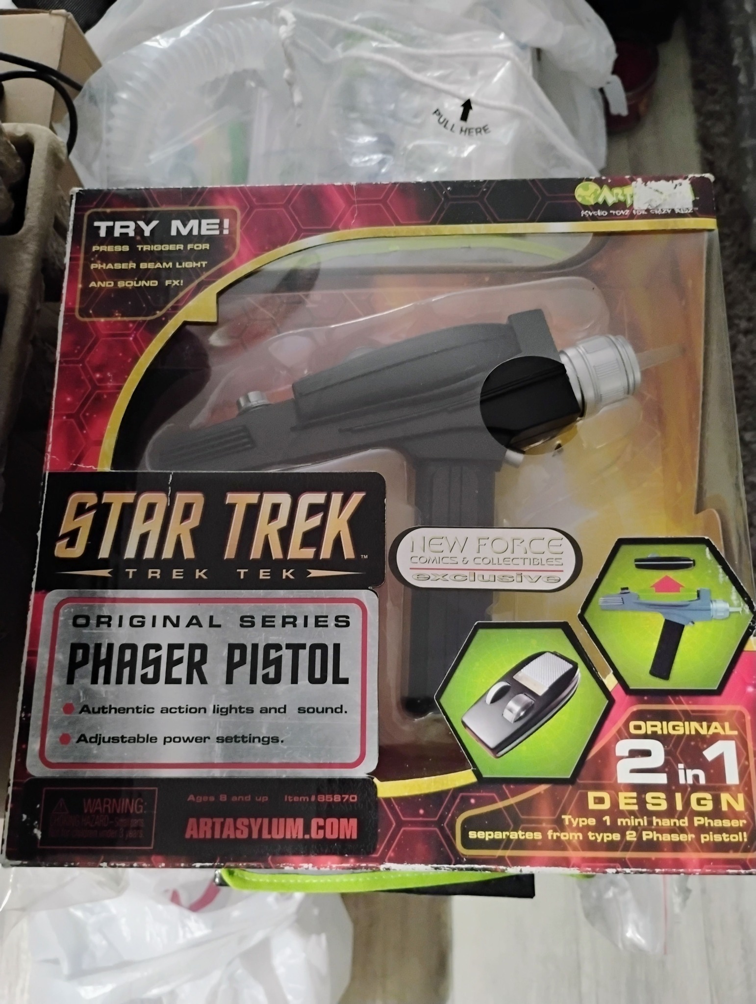 Art Asylum/Diamond Select Star Trek 3 Phaser review