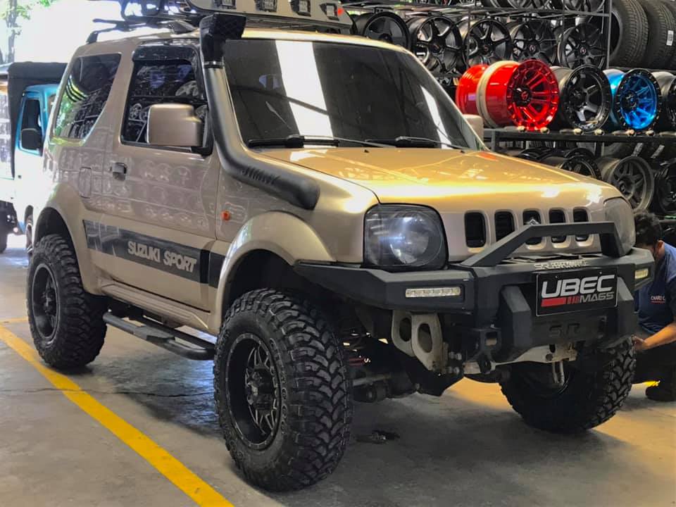 Comforser CF3000 tires on Suzuki Jimny Thankyou sir , have a great 