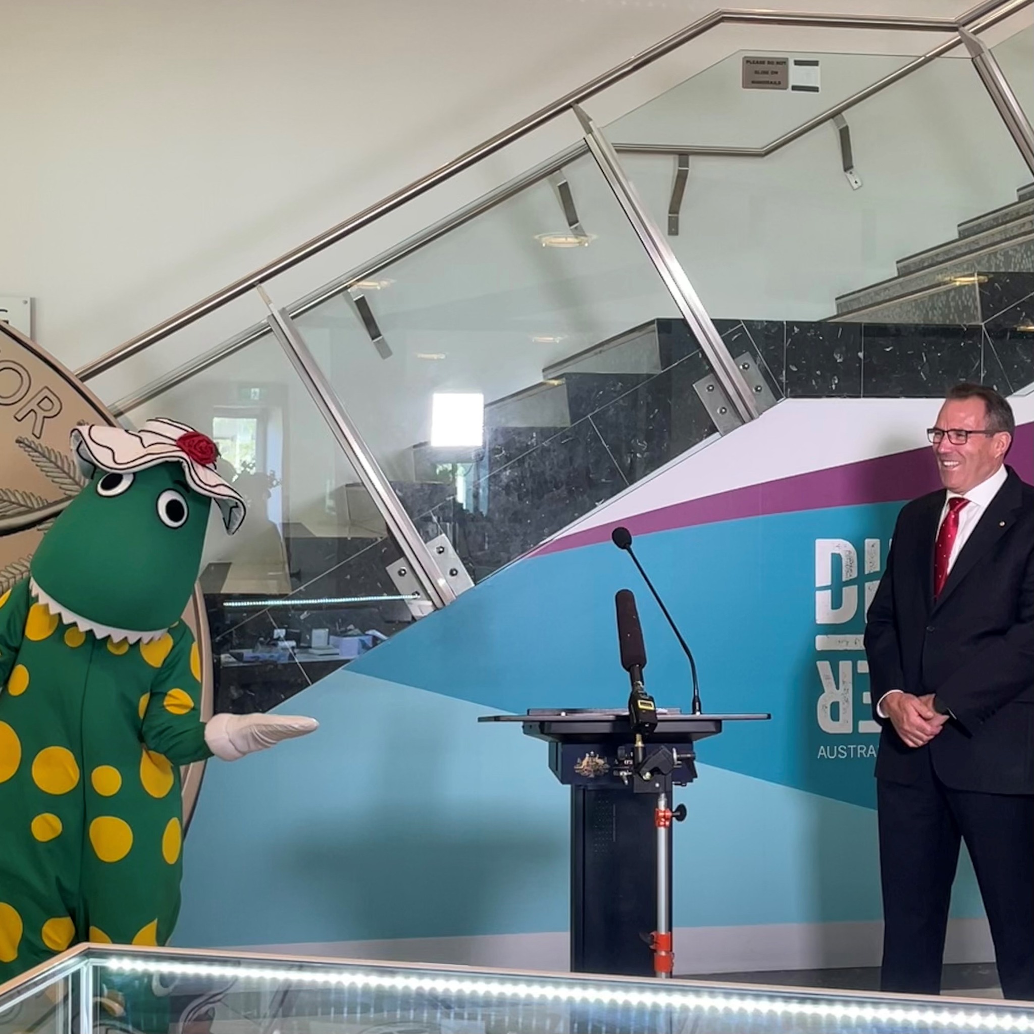🦖 Today at the Mint🦕 This morning... - Royal Australian Mint