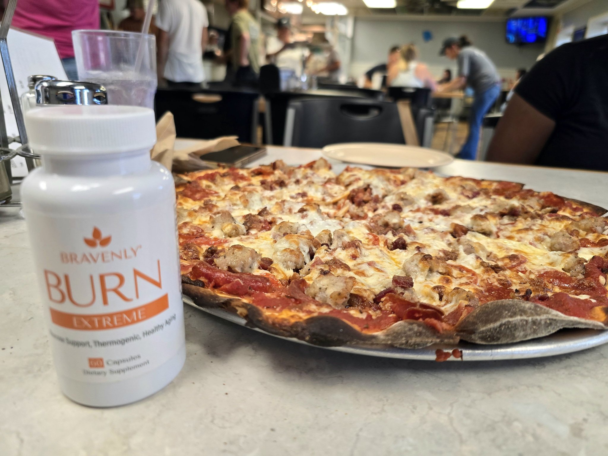 Using GLP-1 Burn Extreme to enjoy pizza guilt-free