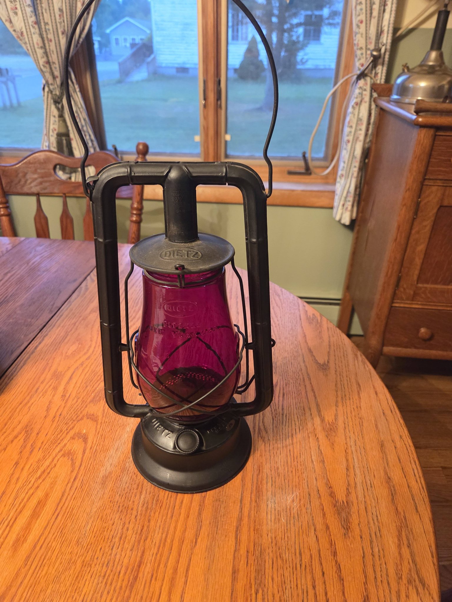Restored 1913 Dietz Monarch hot blast lantern