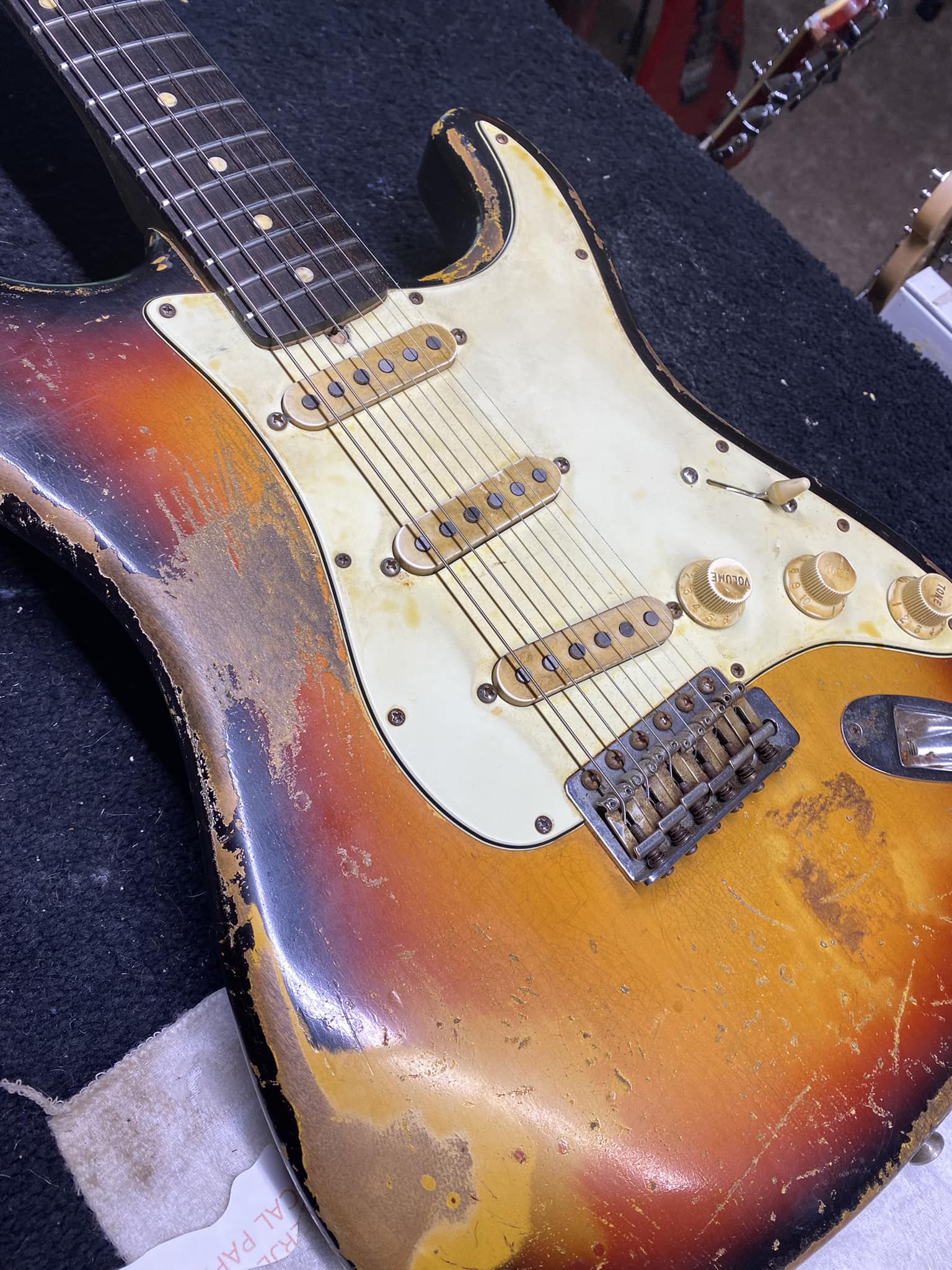 Pecaro Custom in for some love.... - Pecaro's Guitar Shop | Facebook