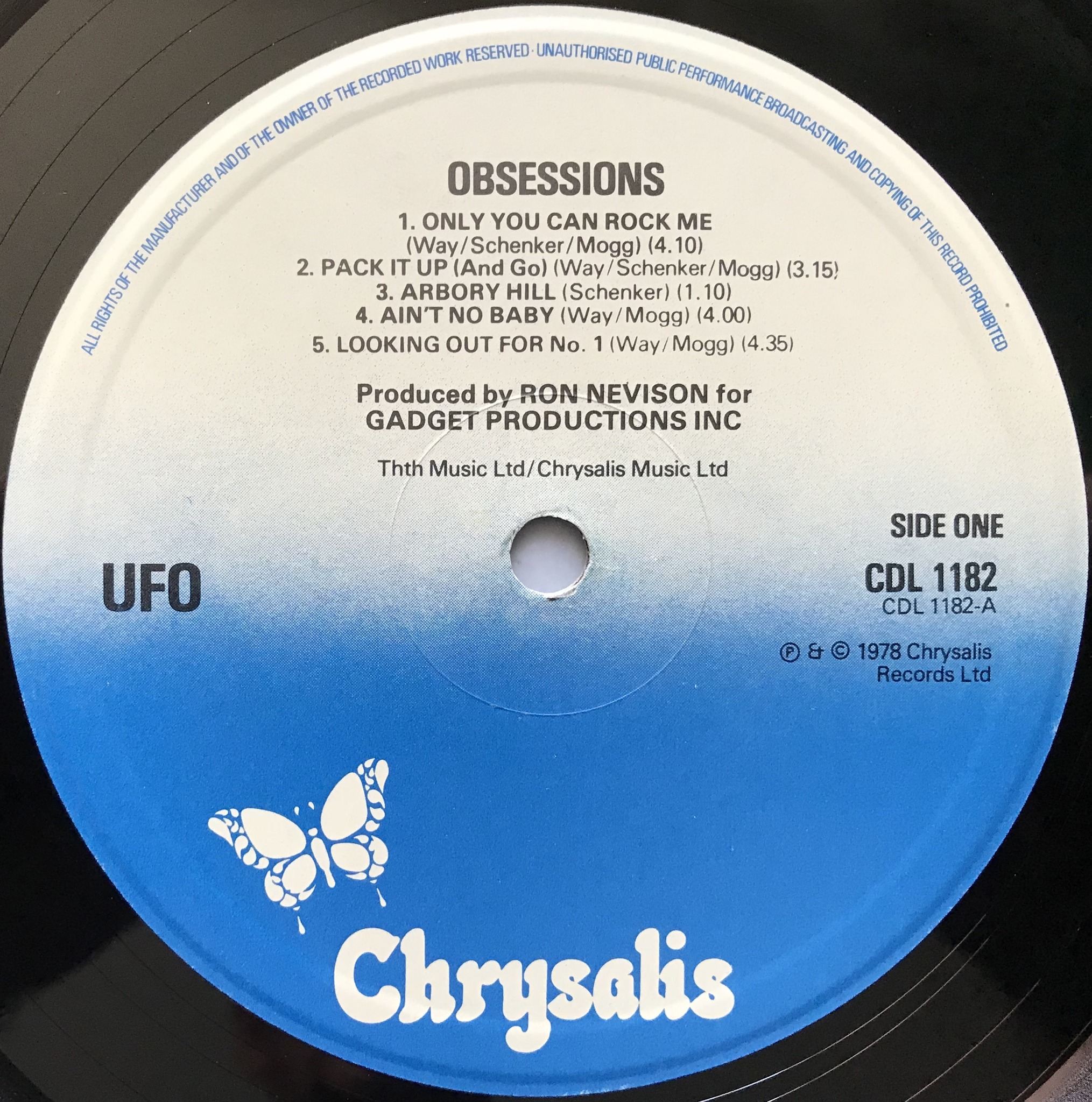 UFO's Obsession 1978 album review