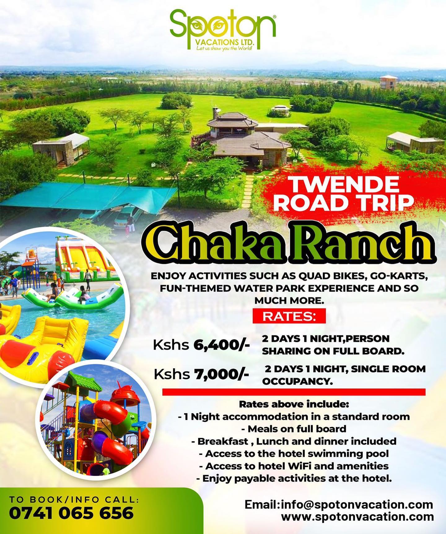 Twende Road Trip Chaka Ranch : If you... - SpotOn Vacations | Facebook