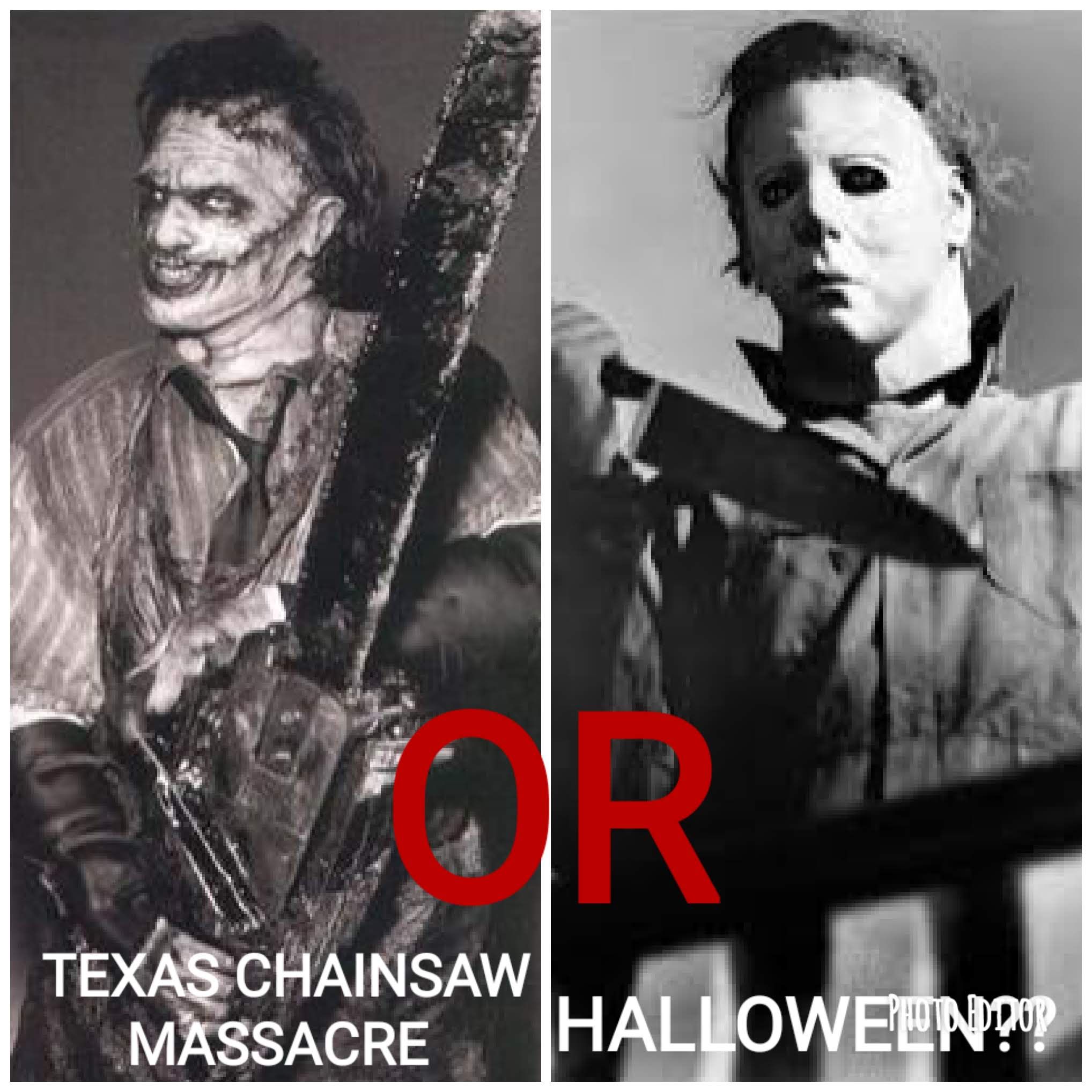 THESE WERE BOTH MADE INTO VIDEOGAMES OR TEXAS CHAINSAW MASSACRE