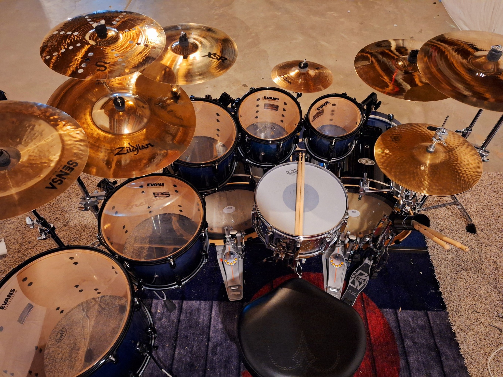 パール ドラムセット VISION BIRCHシリーズ ジルジャン SABIAN 【公式 