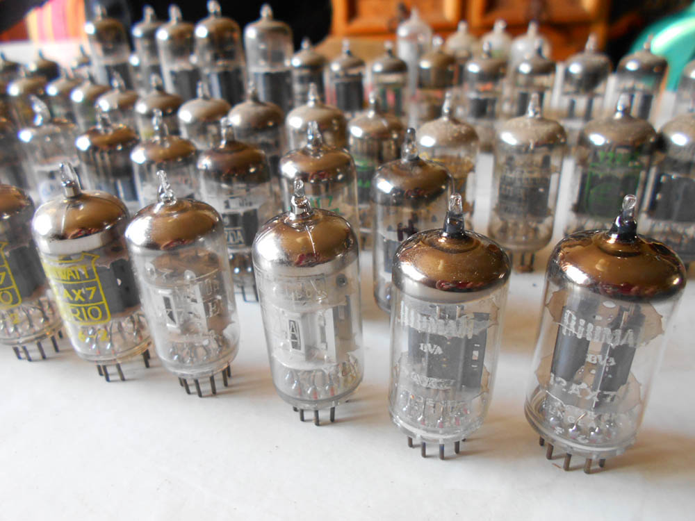 Tube électronique EL81 NOS - Philips/Mazda/RCA/Siemens, Neuf Ouvert Pour Photo