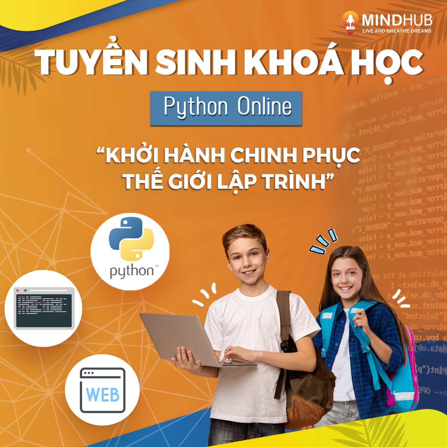 HỌC PYTHON CƠ BẢN - KHỞI... - MindHub - Học Lập Trình Online | Facebook