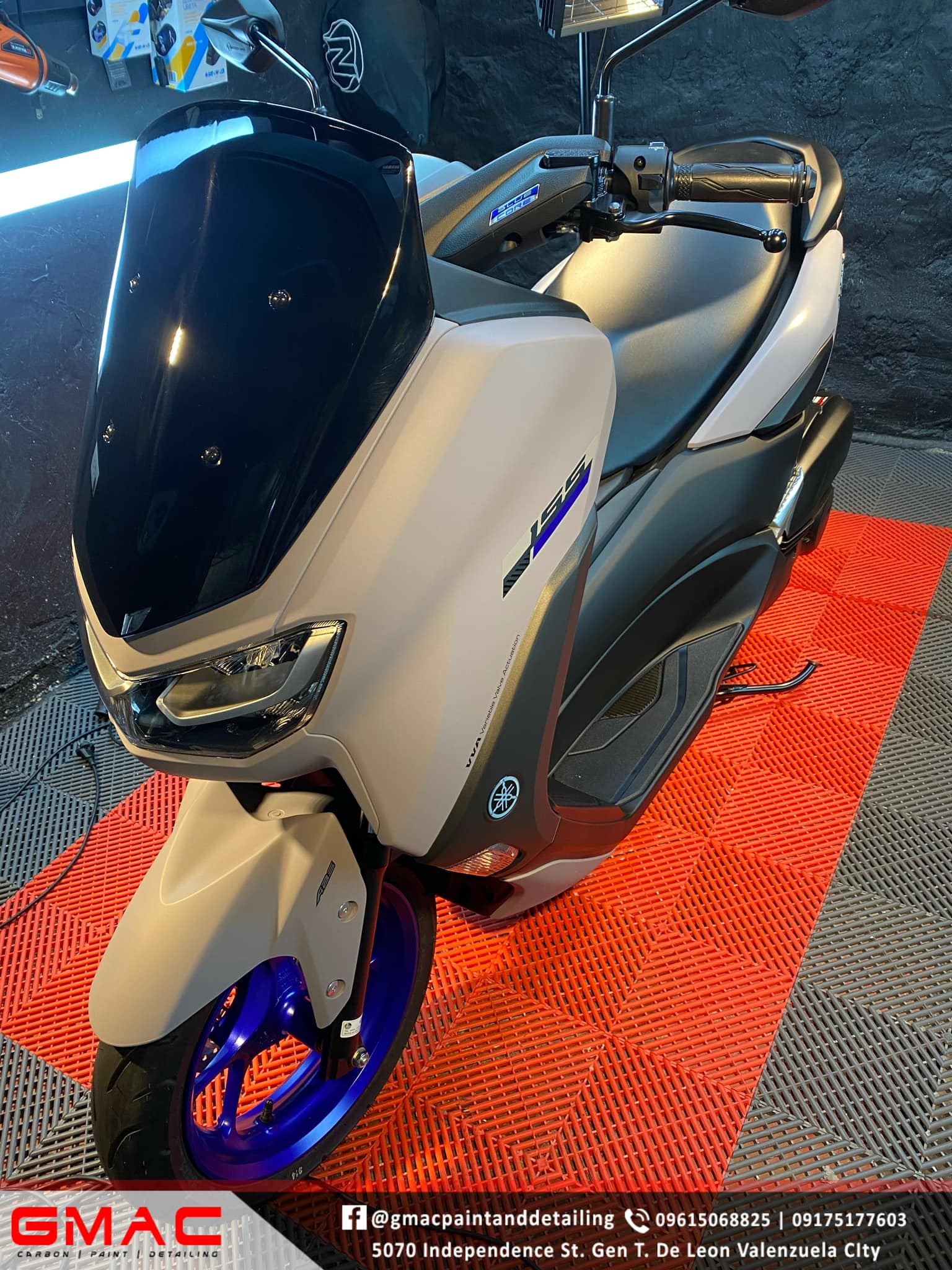 Yamaha NMAX 2021, paint corrected... - GMAC Detailing Studio