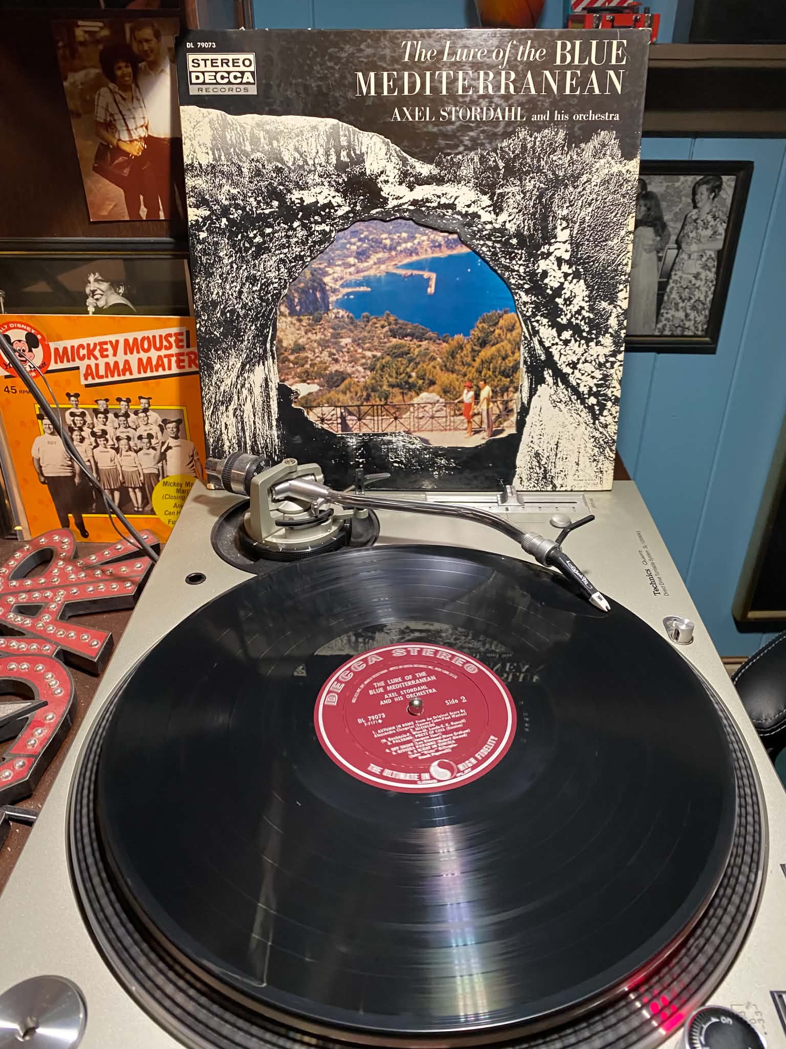 Axel Stordahl & His Orchestra The Lure Of The Blue Mediterranean