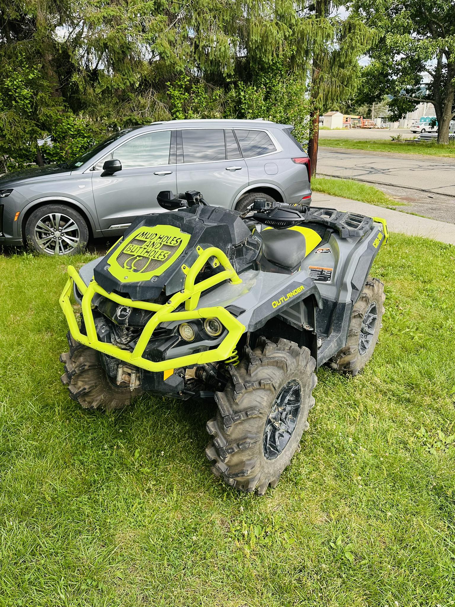 What's the experience with 34.5 TerraChe AZTex on an Outlander?