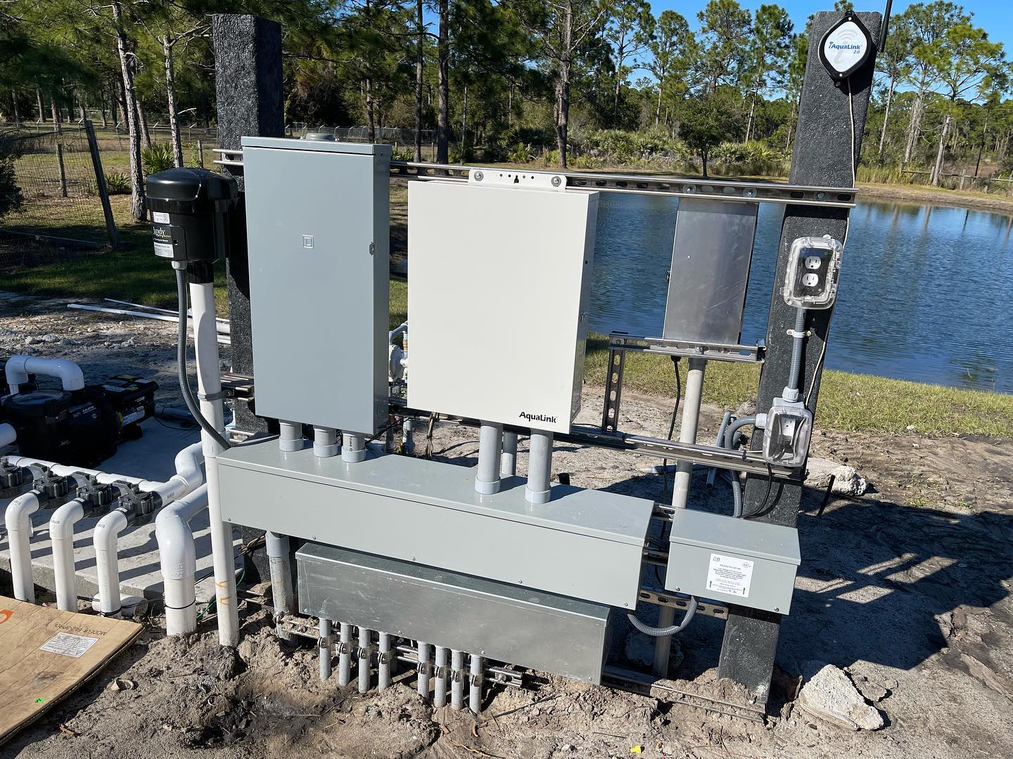 New pool panel rack... - Stingray Electric and Controls,LLC