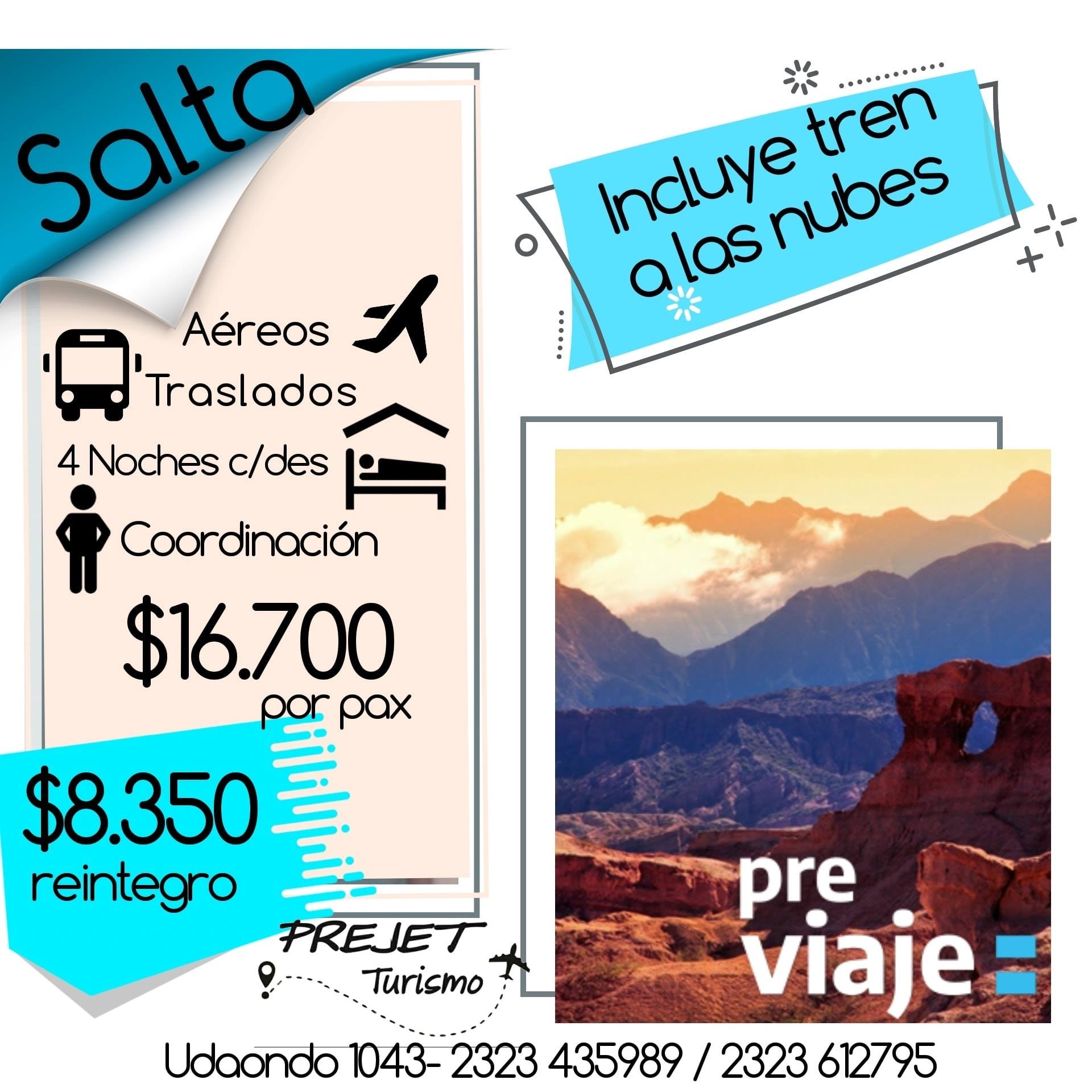 La magia de SALTA al alcance de... - PREJET Empresa de Viajes