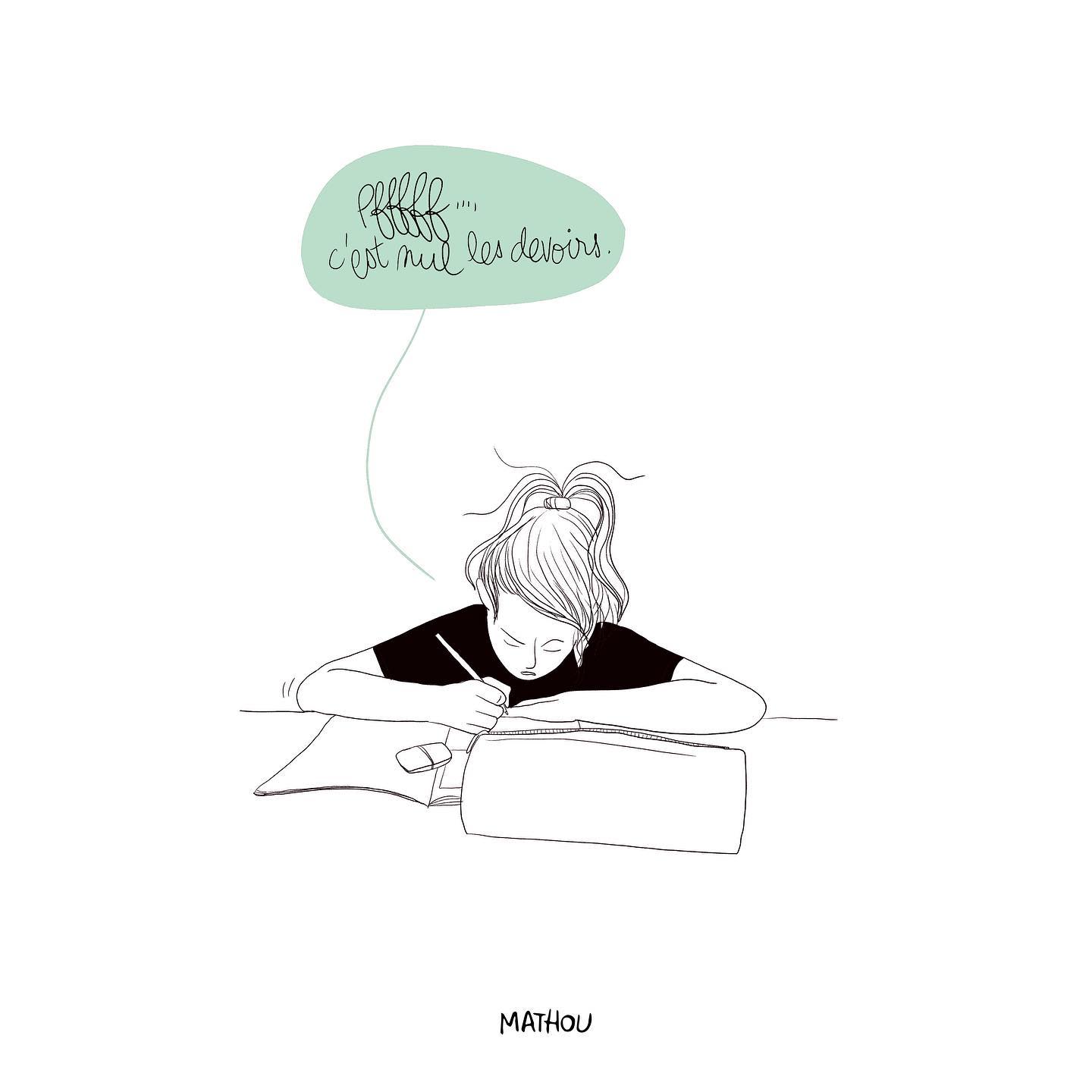 MM - Dessin de Mathou... à voir et à lire ! Vive les... | Facebook