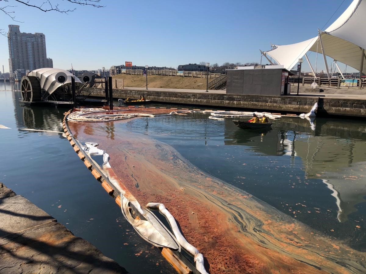 OIL SPILL UPDATE: U.S. Coast Guard... - Blue Water Baltimore | Facebook