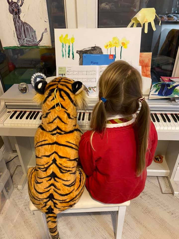 The Tiger Who Had A Piano... - Beth's Home Piano Lessons | Facebook