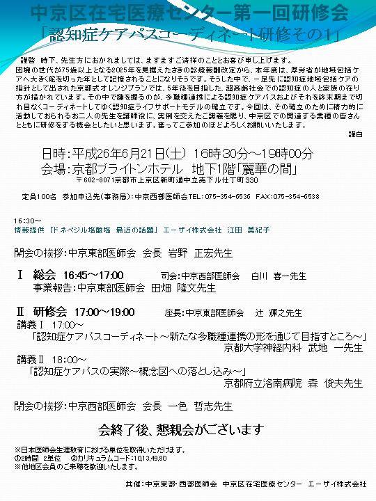 京都中京東部医師会 Home Facebook