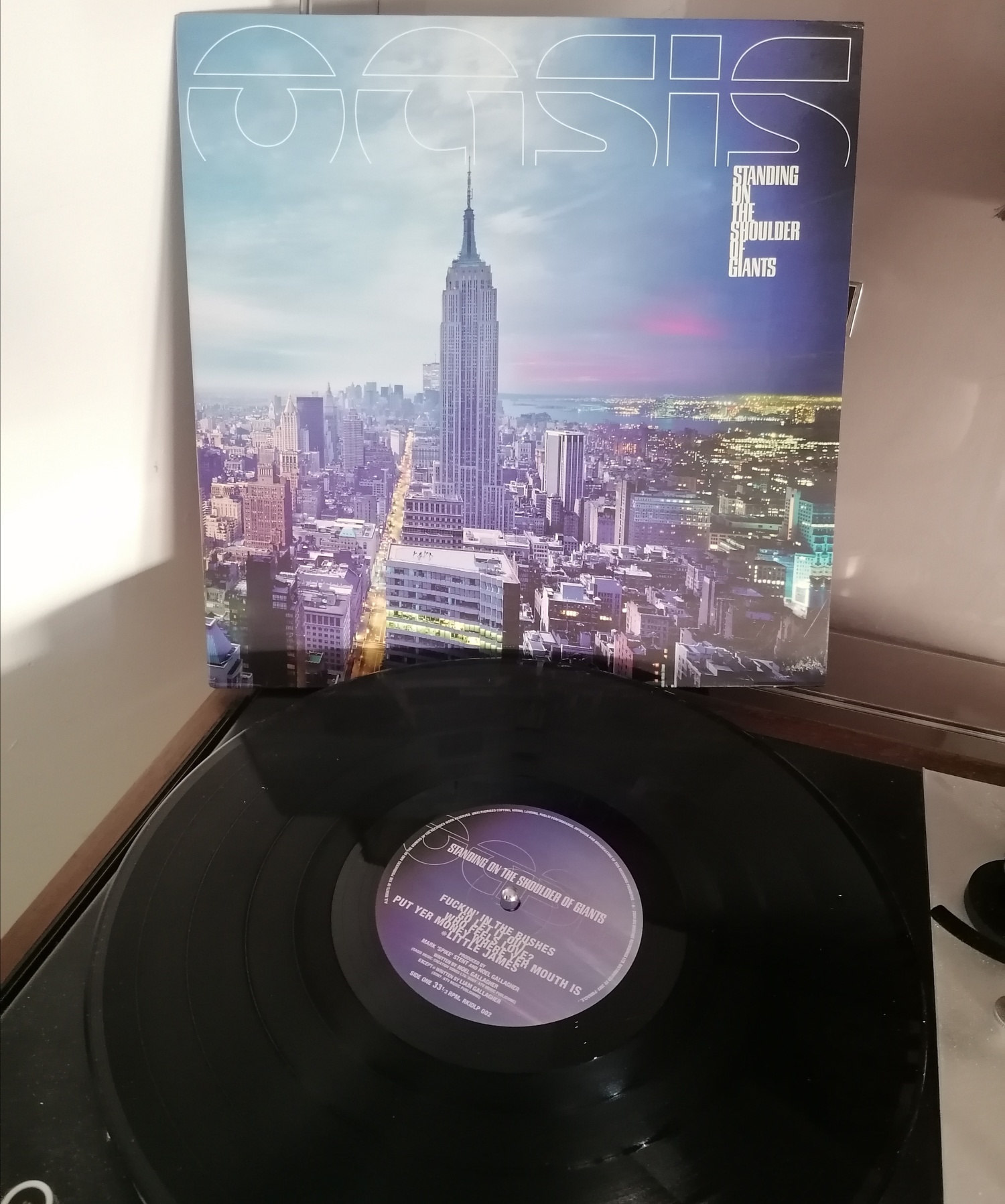 Oasis' Standing on the Shoulder of Giants album review
