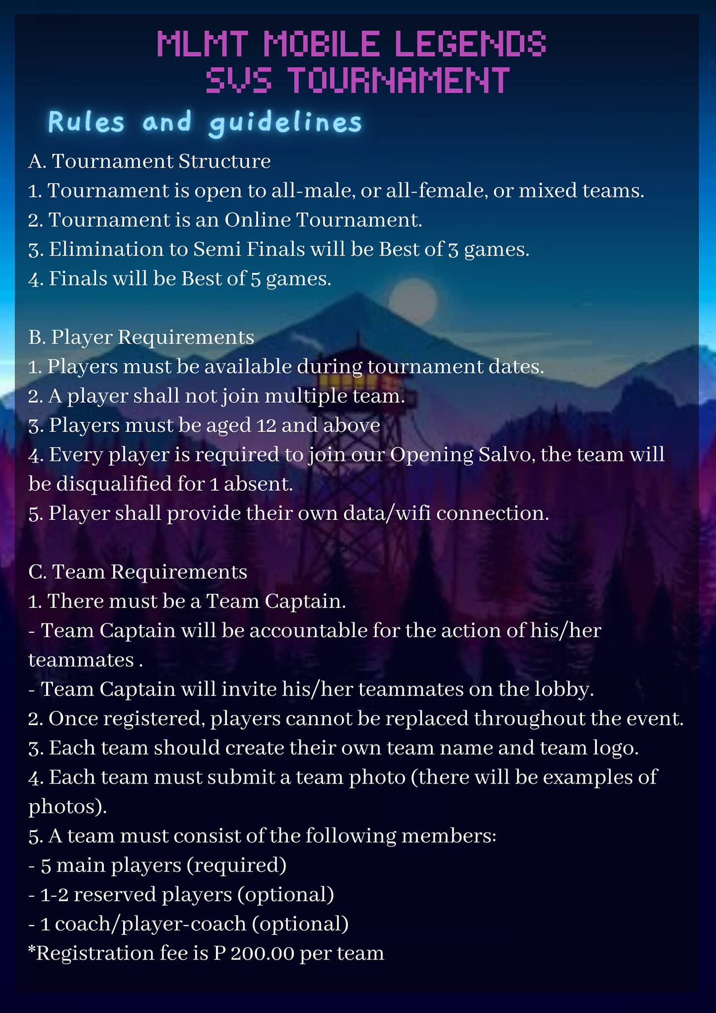 PfizerPlays - The official rules for the upcoming MLM:...
