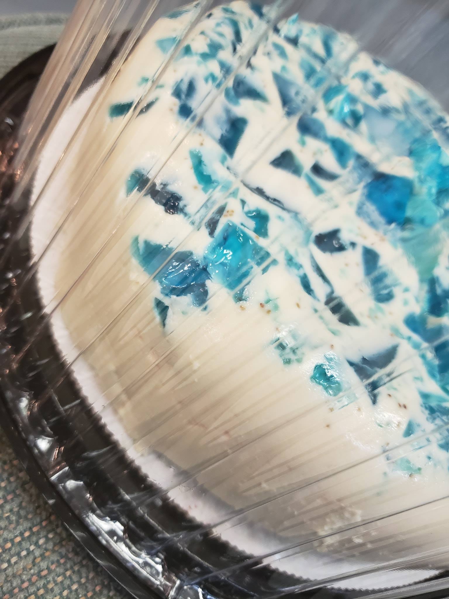 Cathy's Cakes Blueberry tres leches! Cherry tres leches!
