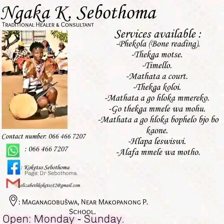 Dr Sebothoma