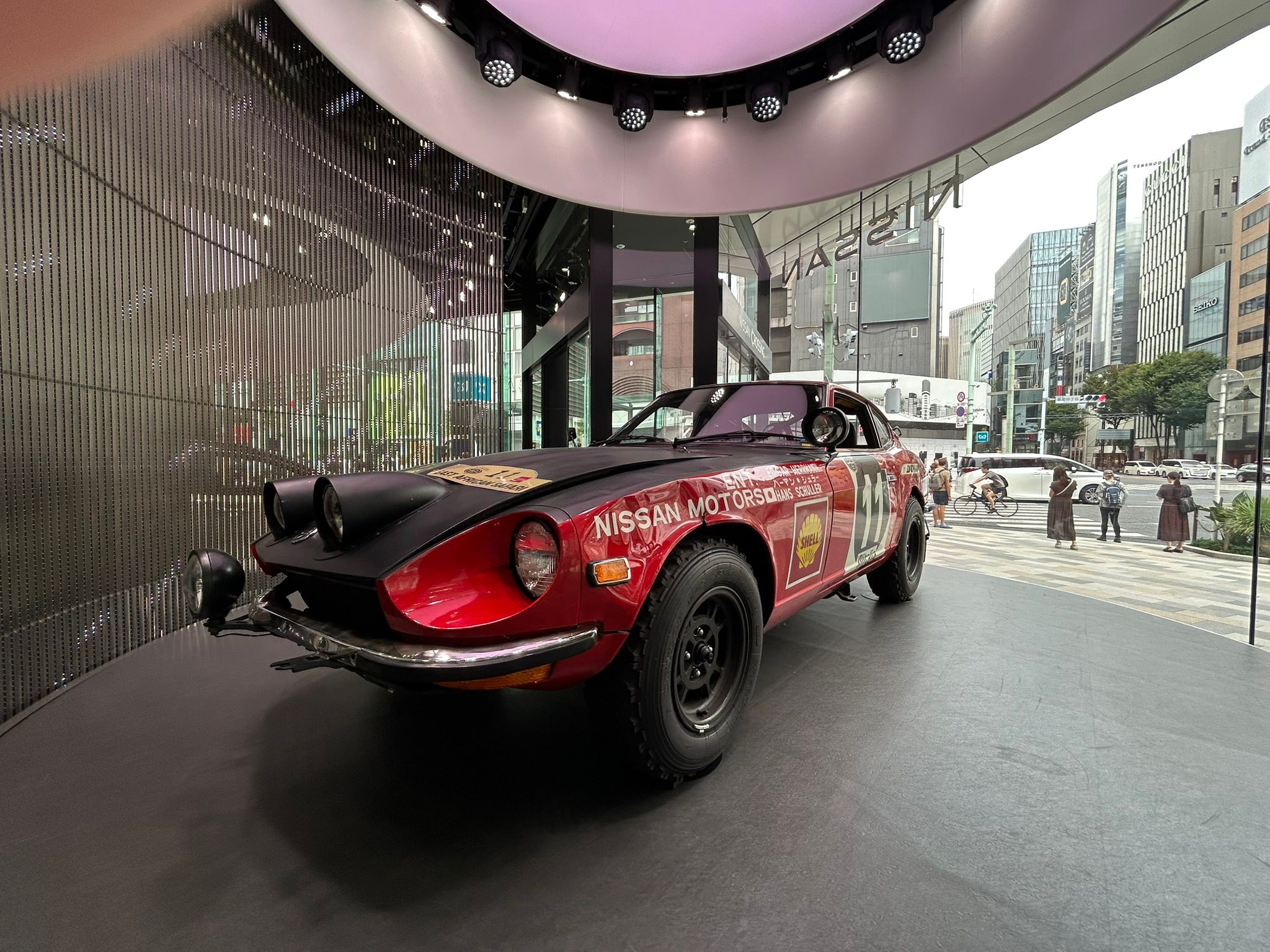 In 1971, the legendary #11 Datsun 240Z won the grueling East